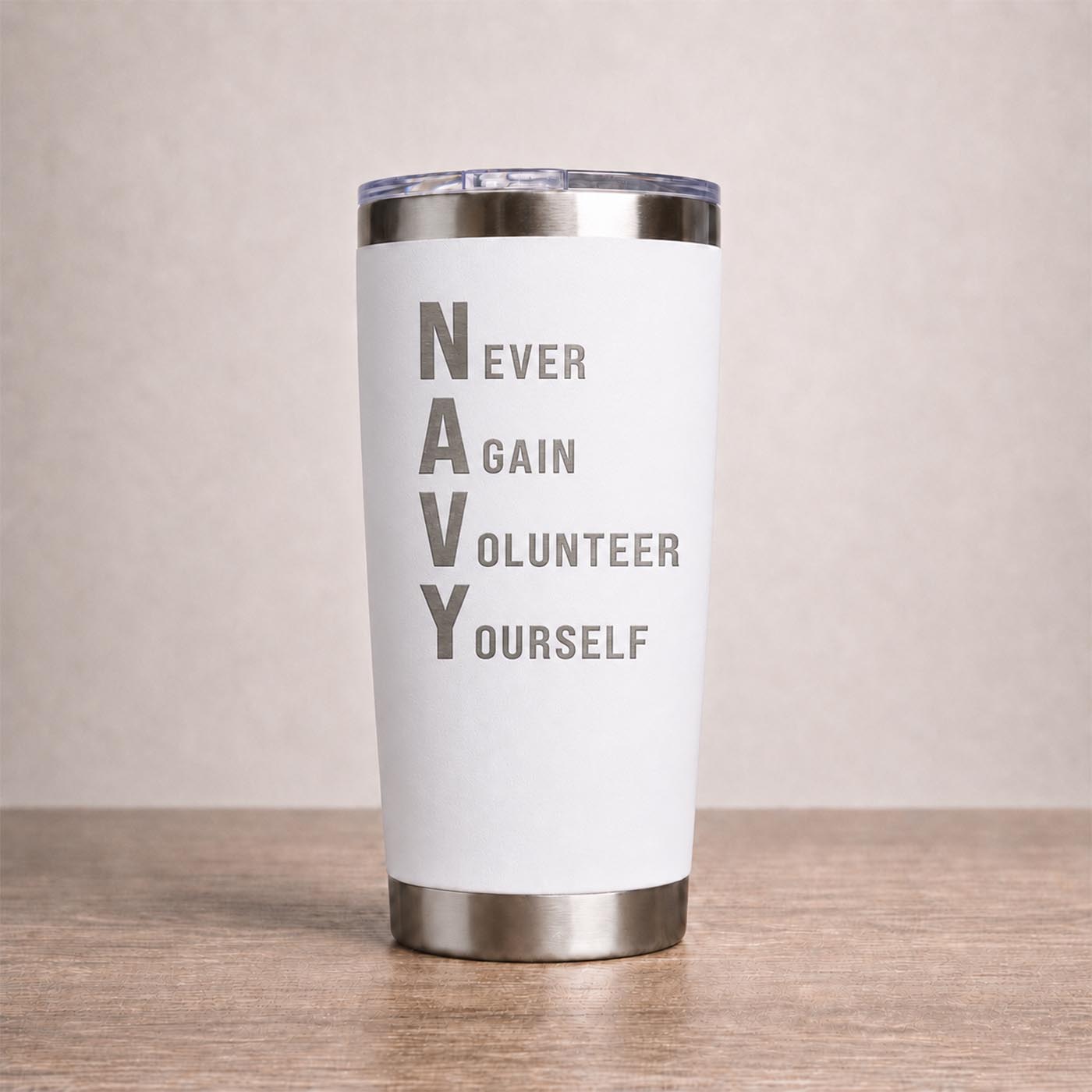 NEVER AGAIN VOLUNTEER