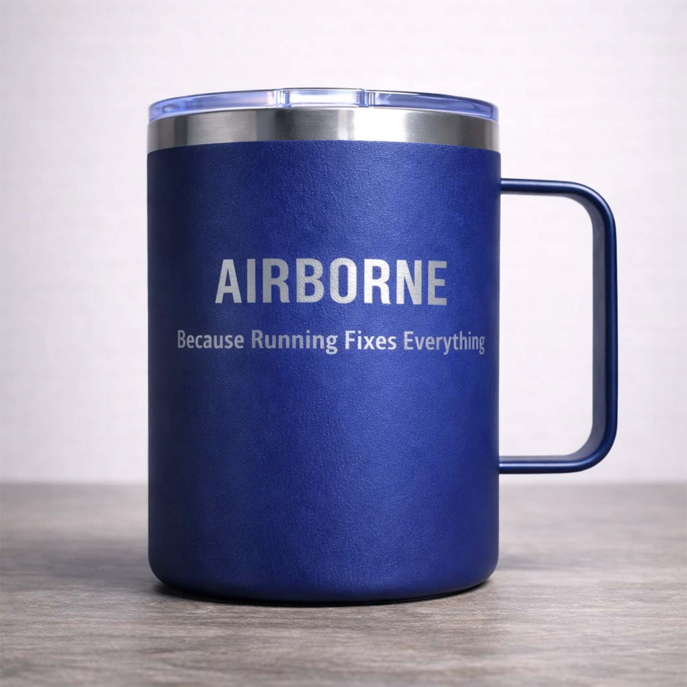 Airborne. Because Running Fixes Everything