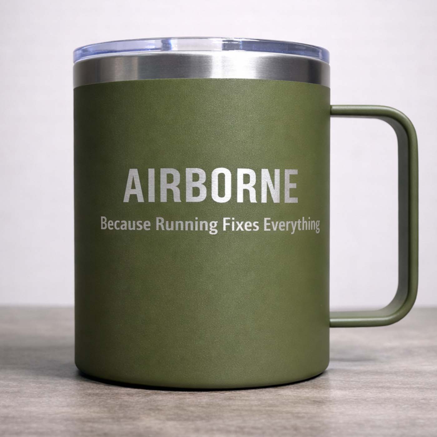 Airborne. Because Running Fixes Everything