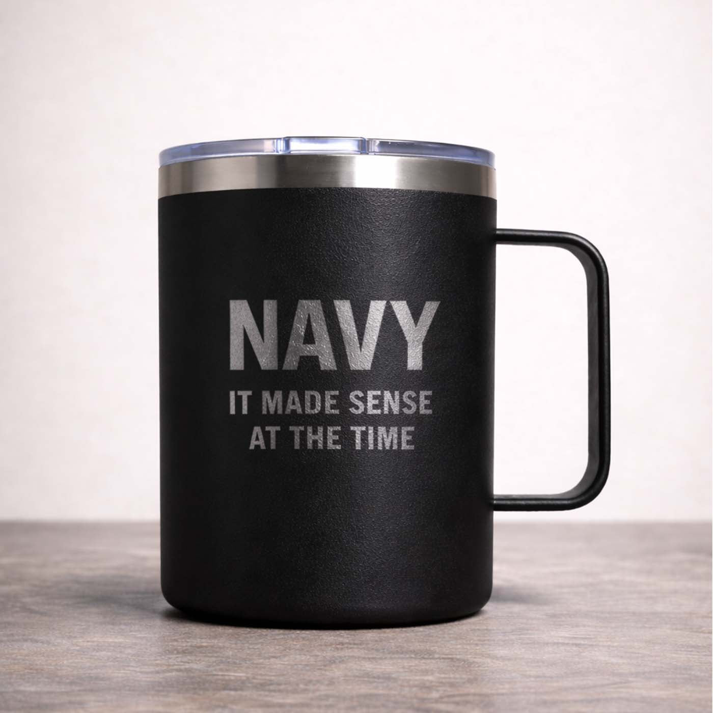 NAVY. IT MADE SENSE AT THE TIME