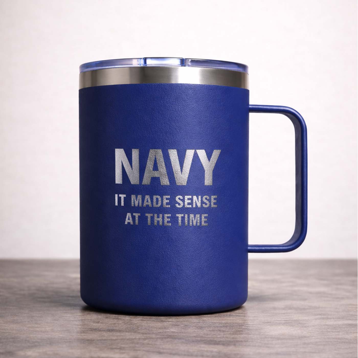 NAVY. IT MADE SENSE AT THE TIME