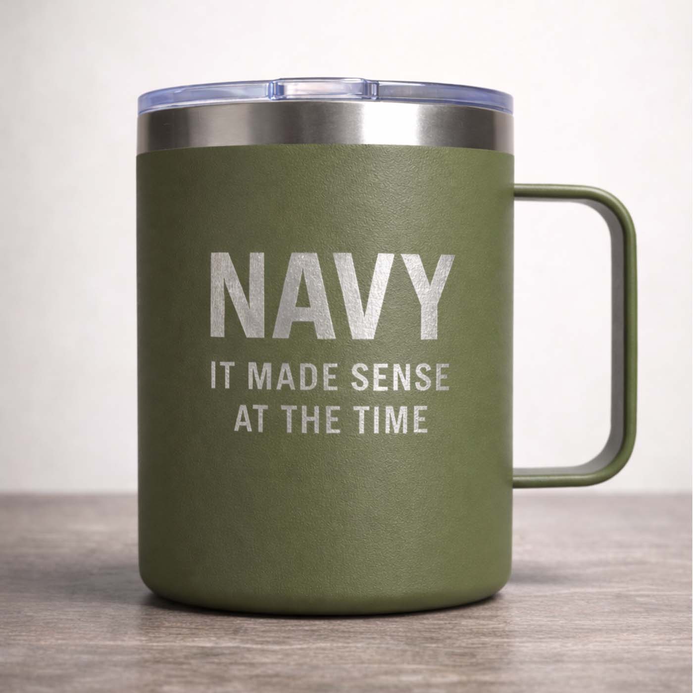 NAVY. IT MADE SENSE AT THE TIME