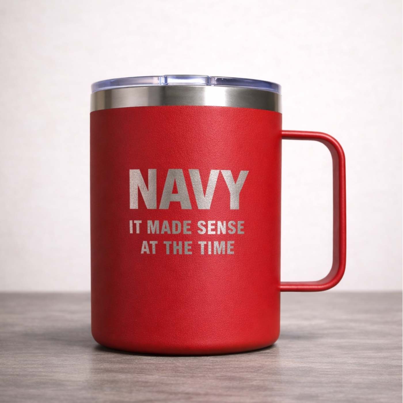 NAVY. IT MADE SENSE AT THE TIME
