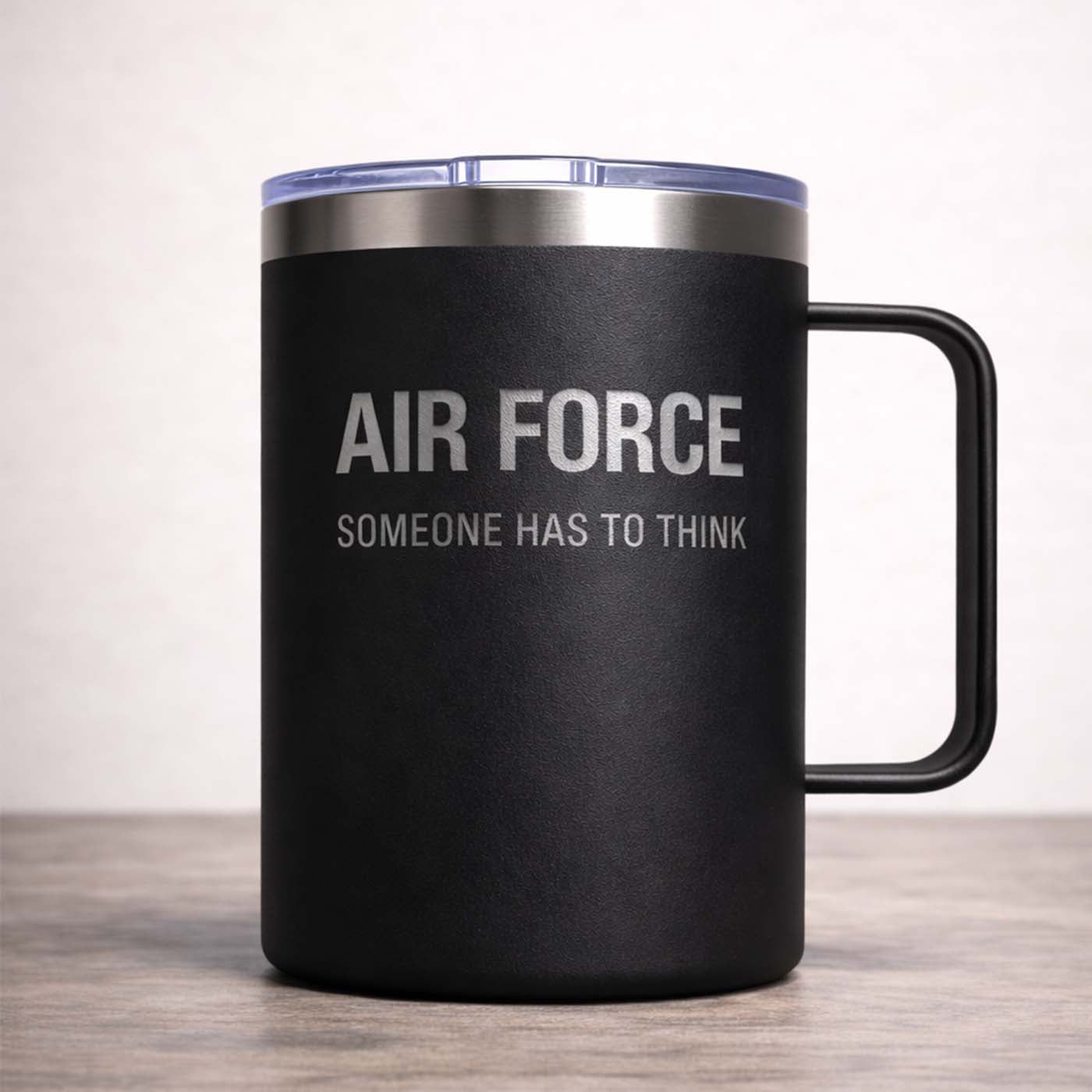 AIR FORCE. SOMEONE HAS TO THINK