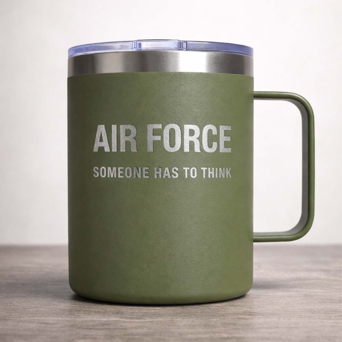 AIR FORCE. SOMEONE HAS TO THINK